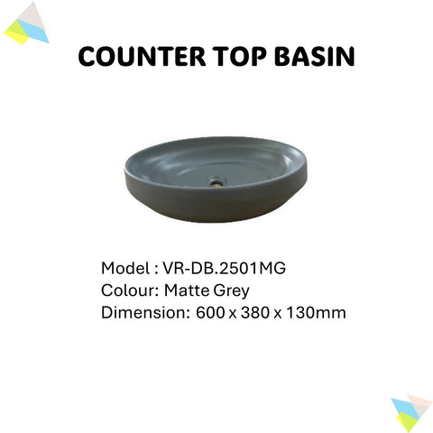 Counter Top Basin DB.2501MG