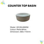 Counter Top Basin DB.499MW