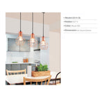 PENDANT LIGHT 3314-3L