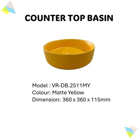 Counter Top Basin DB.2511MY