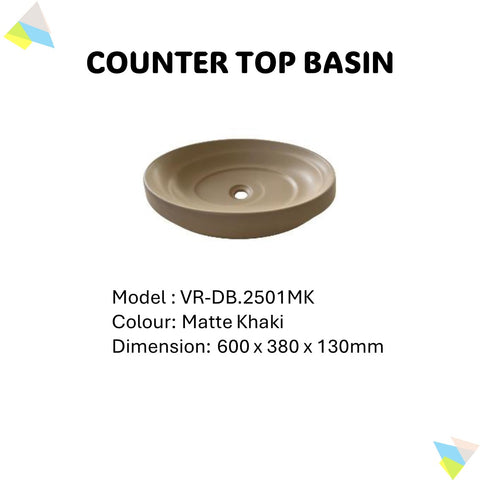 Counter Top Basin DB.2501MK