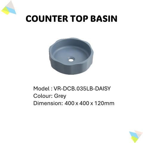 Counter Top Basin DBC.035LB-DAISY