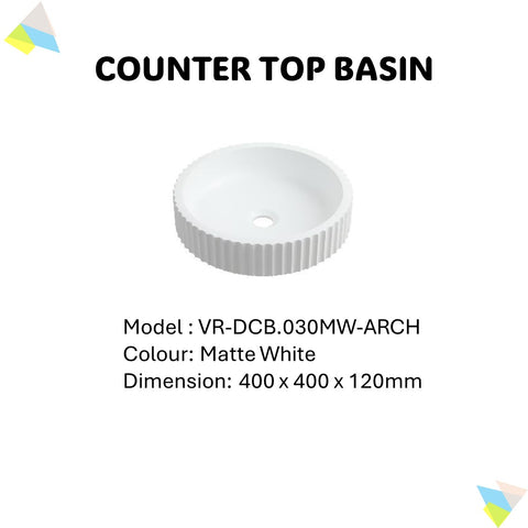 Counter Top Basin DBC.030MW-ARCH