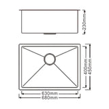 BOSHSINI HoneyComb Nano Kitchen Sink