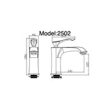 BASIN MIXER 2502ORB