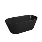 HERA Bathtub 1005 Black | Oval Stand Alone | Mini Bathtub *PRE-ORDER*