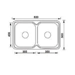 MONIC Insert Kitchen Sink i-820