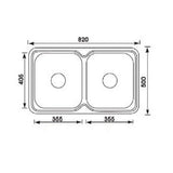 MONIC Insert Kitchen Sink i-820