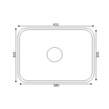 MONIC Undermount Kitchen Sink U-415