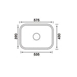 MONIC Undermount Kitchen Sink U-575