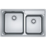 FRANKE Kitchen Sink Drop-In Double Bowl BCX620-42/35