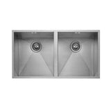 FRANKE Kitchen Sink Undermount Double Bowl  PZX 120-82