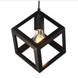 PENDANT LIGHT (Cube Light) FK1511-BK / MD8144-BK