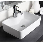 WASH BASIN COUNTER TOP (CERAMIC) WB0011WH